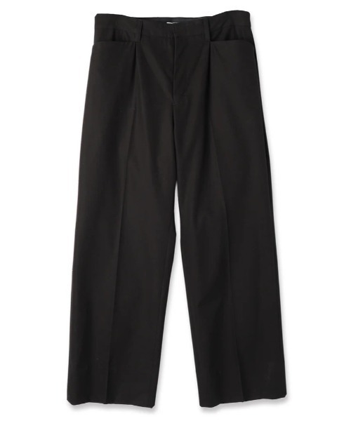 Jieda（ジエダ）の「【Jieda/ジエダ】ONE TUCK SLACKS（スラックス・メンズ・ブラック/グレー・1/2）」の4枚目の写真