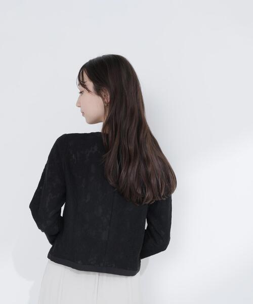 ◇レースブルゾン（ブルゾン）｜NATURAL BEAUTY BASIC（ナチュラル