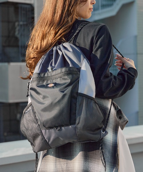 Dickies/ディッキーズ ナップサック 大容量 通学 スポーツ ジムバッグ