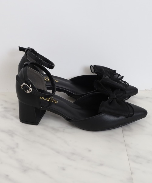 ASTORIA ODIER(アストリアオディール)の「リボンセパレートパンプス(パンプス・レディース・アイボリー/ブラック・SMALL/MEDIUM/LARGE)」の12枚目の写真