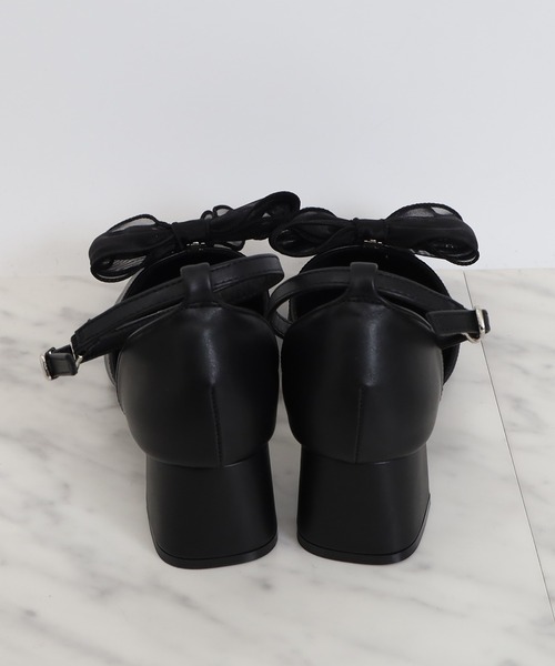 ASTORIA ODIER(アストリアオディール)の「リボンセパレートパンプス(パンプス・レディース・アイボリー/ブラック・SMALL/MEDIUM/LARGE)」の13枚目の写真