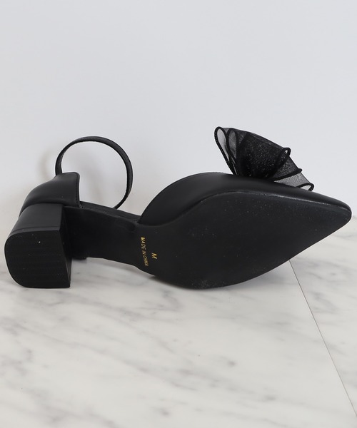 ASTORIA ODIER(アストリアオディール)の「リボンセパレートパンプス(パンプス・レディース・アイボリー/ブラック・SMALL/MEDIUM/LARGE)」の14枚目の写真