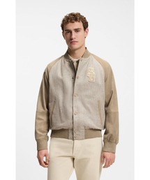 BOSS（ボス）の「BOSS Selected by Shohei Ohtani ジャケット レザースリーブ（スタジャン）」