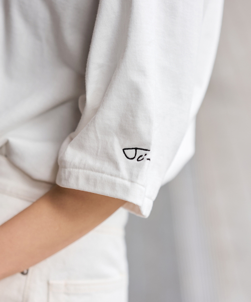FRAMeWORK(フレームワーク)の「JANE SMITH/ジェーンスミス jay tanju BE INSANE ss tシャツ(Tシャツ/カットソー・レディース・レッド/ホワイト・FREE)」の9枚目の写真