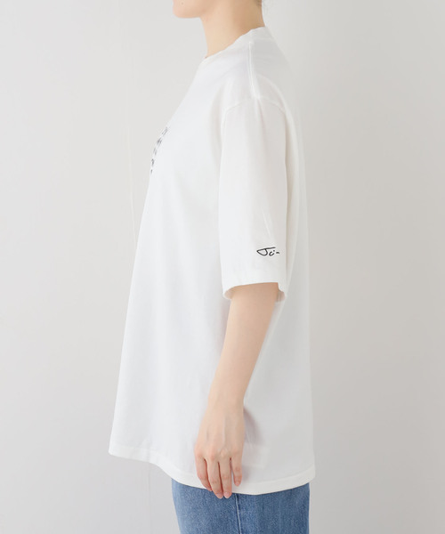 FRAMeWORK(フレームワーク)の「JANE SMITH/ジェーンスミス jay tanju BE INSANE ss tシャツ(Tシャツ/カットソー・レディース・レッド/ホワイト・FREE)」の14枚目の写真
