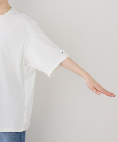 FRAMeWORK(フレームワーク)の「JANE SMITH/ジェーンスミス jay tanju BE INSANE ss tシャツ(Tシャツ/カットソー・レディース・レッド/ホワイト・FREE)」の16枚目の写真
