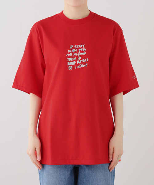 FRAMeWORK(フレームワーク)の「JANE SMITH/ジェーンスミス jay tanju BE INSANE ss tシャツ(Tシャツ/カットソー・レディース・レッド/ホワイト・FREE)」の21枚目の写真