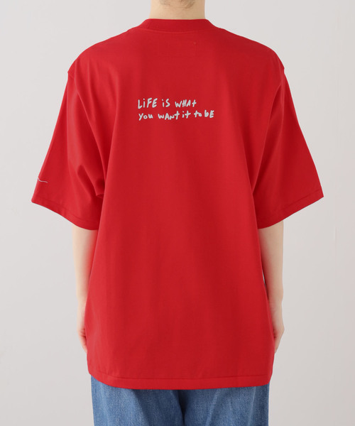 FRAMeWORK(フレームワーク)の「JANE SMITH/ジェーンスミス jay tanju BE INSANE ss tシャツ(Tシャツ/カットソー・レディース・レッド/ホワイト・FREE)」の22枚目の写真