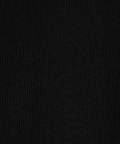 HAKUJI(ハクジ)の「HAKUJI シアーリブ ボトルネックプルオーバー(Tシャツ/カットソー・レディース・ブラック/ホワイト・FREE)」の12枚目の写真