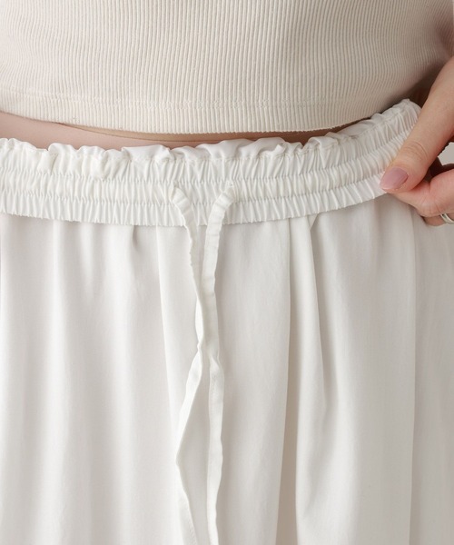 RAGEBLUE（レイジブルー）の「切り替えコットンレースフレアスカート（スカート・レディース・ホワイト・FREE）」の12枚目の写真