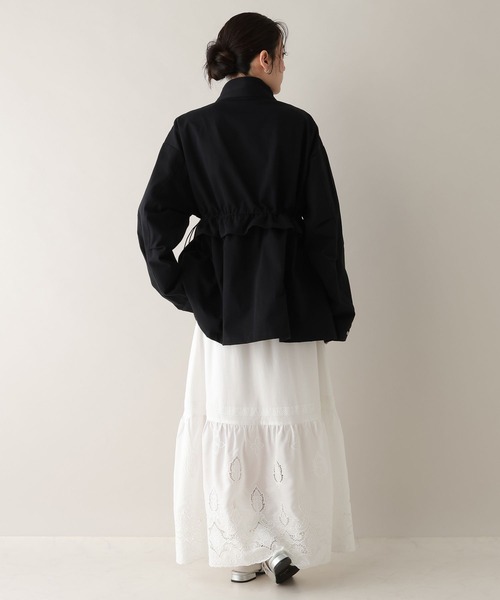 RAGEBLUE（レイジブルー）の「切り替えコットンレースフレアスカート（スカート・レディース・ホワイト・FREE）」の8枚目の写真