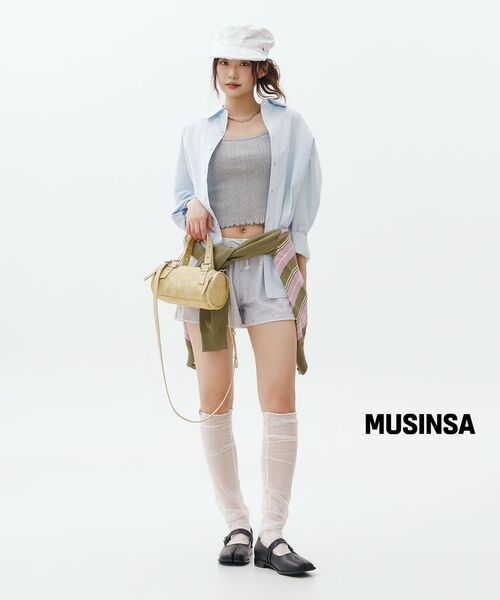SAND MUSEUM（サンドミュージアム）の「OAK BAG MINI [Vintage Yellow]（メッセンジャーバッグ・レディース・その他・FREE）」の3枚目の写真