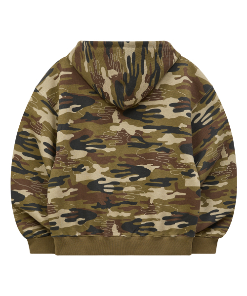 HOODHOOD(フッドフッド)の「エイリアン フードジップアップカモ(パーカー・レディース・その他・1/2)」の6枚目の写真