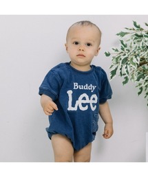 BUDDY Lee（バディーリー）の「BUDDY LEE 半袖ボディスーツ インディゴ染め（ロンパース）」
