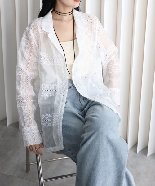 model：164cm. 着用サイズ：FREE