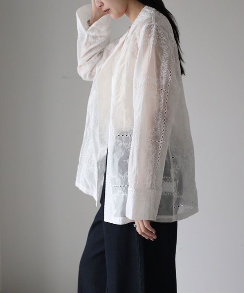 model：164cm. 着用サイズ：FREE