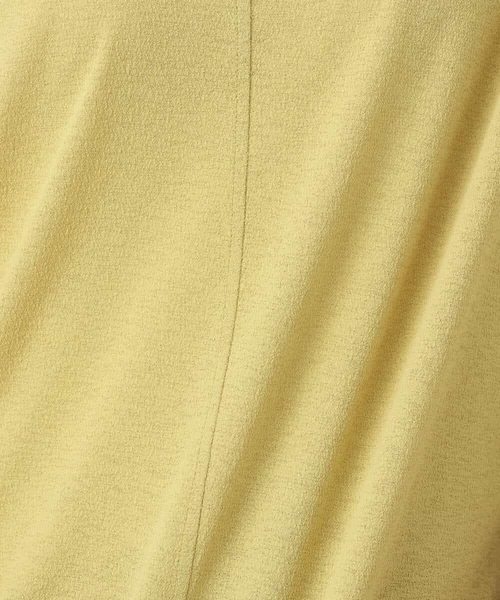 MK MICHEL KLEIN(エムケーミッシェルクラン)の「ドロストスリーブデザインカットソー/洗える(Tシャツ/カットソー・レディース・ホワイト/モスグリーン/イエロー・38)」の5枚目の写真