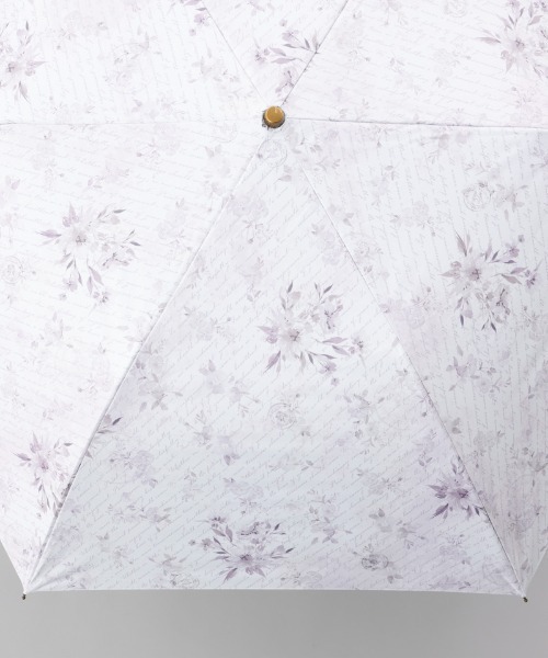 dazzlin（ダズリン）の「【dazzlin(ダズリン)】フラワープリント晴雨兼用傘（折りたたみ傘）（折りたたみ傘・レディース・ブラック/ピンク/ホワイト・FREE）」の7枚目の写真