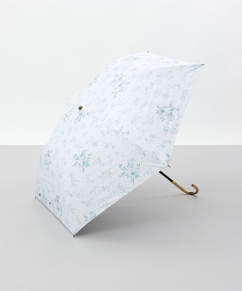 dazzlin（ダズリン）の「【dazzlin(ダズリン)】フラワープリント晴雨兼用傘（折りたたみ傘）（折りたたみ傘・レディース・ブラック/ピンク/ホワイト・FREE）」の6枚目の写真