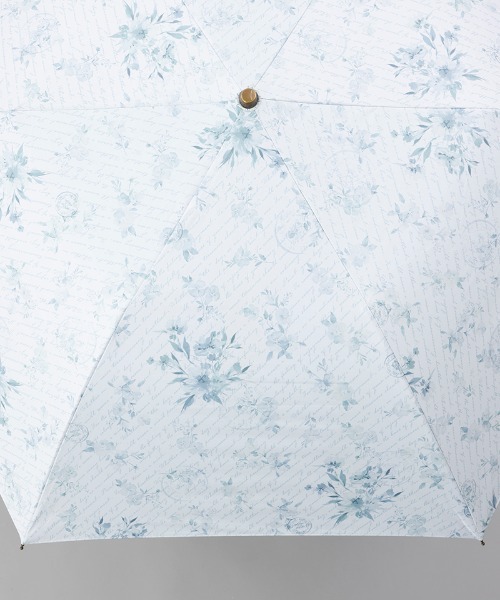 dazzlin（ダズリン）の「【dazzlin(ダズリン)】フラワープリント晴雨兼用傘（折りたたみ傘）（折りたたみ傘・レディース・ブラック/ピンク/ホワイト・FREE）」の4枚目の写真