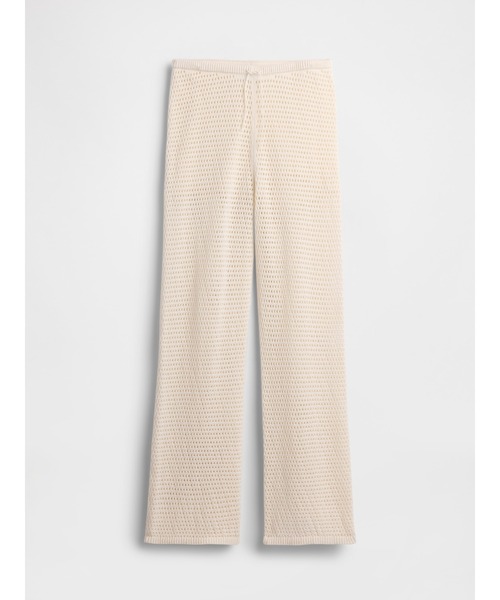 GAP(ギャップ)の「コットン100% クロシェ ニットパンツ(その他パンツ・レディース・ブラック/アイボリー・XS/S/M/L/XXS)」の16枚目の写真