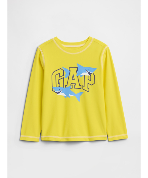 GAP(ギャップ)の「babyGap グラフィック ラッシュガード(ラッシュガード・キッズ・イエロー/ブルー・80cm/90cm/95cm/100cm/105cm/110cm/70cm)」の2枚目の写真