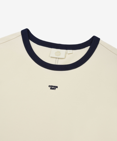 COVERNAT(カバーナット)の「ウーマンベイビーフィットリンガーティーシャツアイボリー(Tシャツ/カットソー・レディース・その他・WS/WM)」の11枚目の写真