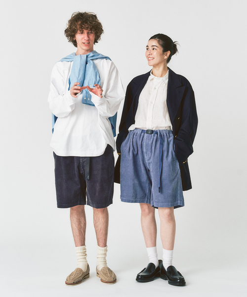 Gramicci（グラミチ）の「GRAMICCI / グラミチ 417別注 コーデュロイショートパンツ（カーゴパンツ・メンズ・ブルー/ブラック系その他/ベージュ・X-LARGE/LARGE/MEDIUM）」の7枚目の写真