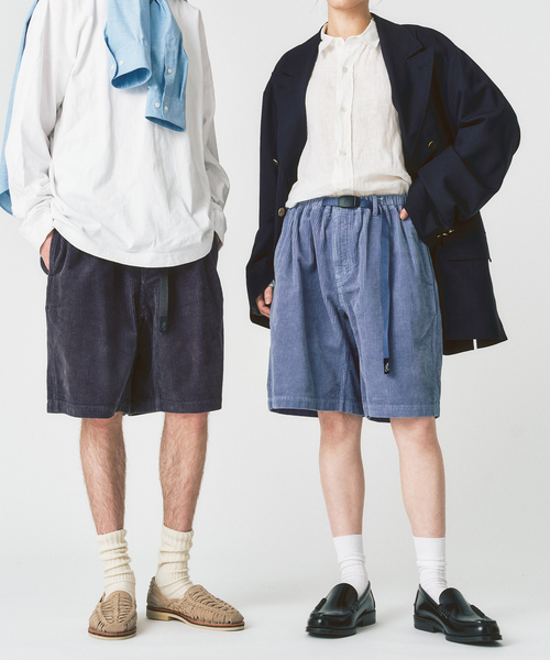Gramicci（グラミチ）の「GRAMICCI / グラミチ 417別注 コーデュロイショートパンツ（カーゴパンツ・メンズ・ブルー/ブラック系その他/ベージュ・X-LARGE/LARGE/MEDIUM）」の11枚目の写真