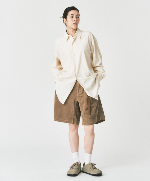 Gramicci（グラミチ）の「GRAMICCI / グラミチ 417別注 コーデュロイショートパンツ（カーゴパンツ・メンズ・ブルー/ブラック系その他/ベージュ・X-LARGE/LARGE/MEDIUM）」の15枚目の写真