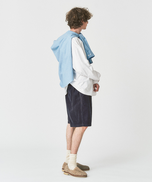Gramicci（グラミチ）の「GRAMICCI / グラミチ 417別注 コーデュロイショートパンツ（カーゴパンツ・メンズ・ブルー/ブラック系その他/ベージュ・X-LARGE/LARGE/MEDIUM）」の18枚目の写真