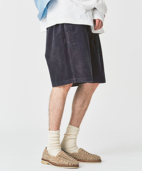 Gramicci（グラミチ）の「GRAMICCI / グラミチ 417別注 コーデュロイショートパンツ（カーゴパンツ・メンズ・ブルー/ブラック系その他/ベージュ・X-LARGE/LARGE/MEDIUM）」の22枚目の写真