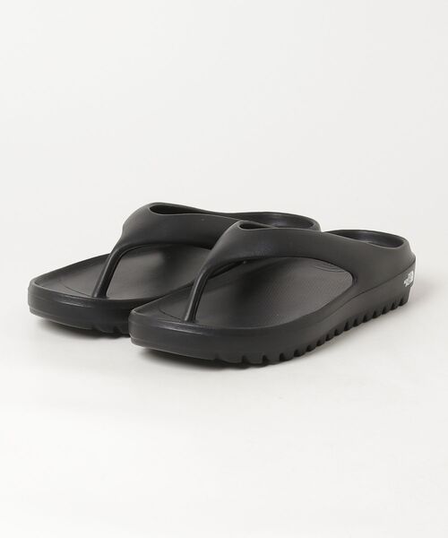 THE NORTH FACE(ザノースフェイス)の「THE NORTH FACE ザ・ノースフェイス CAMPER'S FLIP トングサンダル(サンダル・メンズ・ブラック・26.0cm/27.0cm)」の1枚目の写真