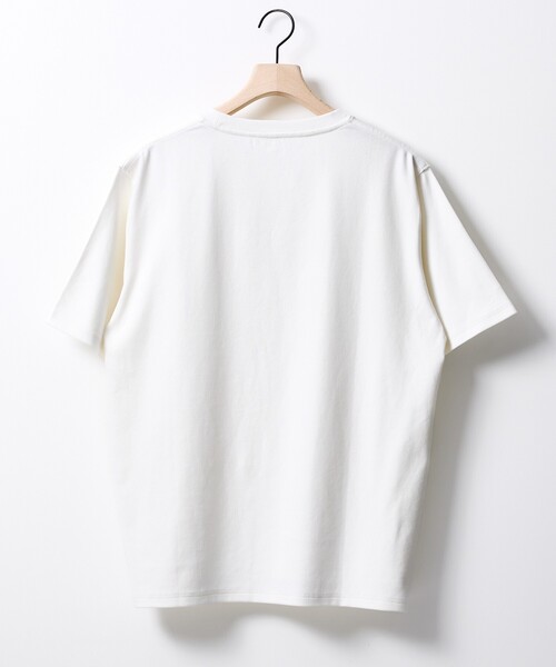 ABAHOUSE GRAY（アバハウスグレイ）の「【YOU GOT IT.】ベアポンチ ロゴ 半袖Tシャツ（Tシャツ/カットソー・メンズ・ブラック/グリーン/ホワイト/ブルー/グレイッシュベージュ・46/48）」の8枚目の写真