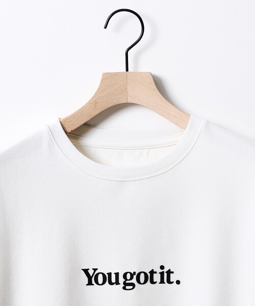 ABAHOUSE GRAY（アバハウスグレイ）の「【YOU GOT IT.】ベアポンチ ロゴ 半袖Tシャツ（Tシャツ/カットソー・メンズ・ブラック/グリーン/ホワイト/ブルー/グレイッシュベージュ・46/48）」の9枚目の写真