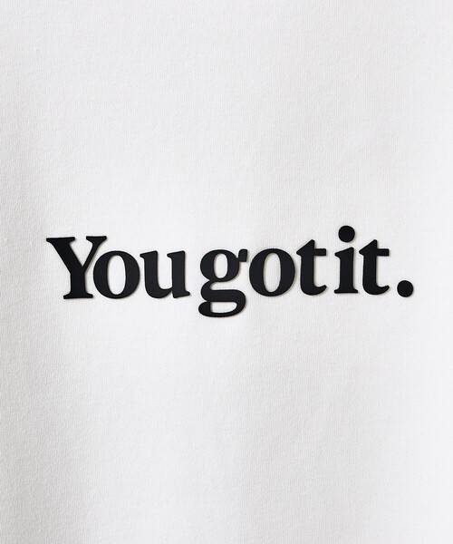ABAHOUSE GRAY（アバハウスグレイ）の「【YOU GOT IT.】ベアポンチ ロゴ 半袖Tシャツ（Tシャツ/カットソー・メンズ・ブラック/グリーン/ホワイト/ブルー/グレイッシュベージュ・46/48）」の10枚目の写真