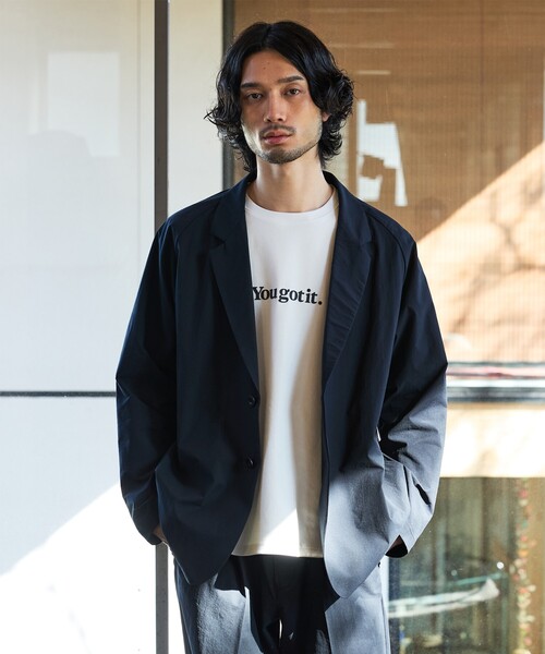 ABAHOUSE GRAY（アバハウスグレイ）の「【YOU GOT IT.】ベアポンチ ロゴ 半袖Tシャツ（Tシャツ/カットソー・メンズ・ブラック/グリーン/ホワイト/ブルー/グレイッシュベージュ・46/48）」の17枚目の写真