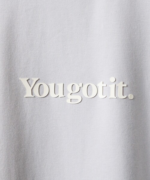 ABAHOUSE GRAY（アバハウスグレイ）の「【YOU GOT IT.】ベアポンチ ロゴ 半袖Tシャツ（Tシャツ/カットソー・メンズ・ブラック/グリーン/ホワイト/ブルー/グレイッシュベージュ・46/48）」の19枚目の写真