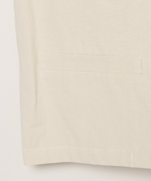 three dots(スリードッツ)の「デザートウェザー ジャケット(テーラードジャケット・レディース・ブラウン/レッド/レッド系その他/ベージュ/ブラック系その他・SMALL/MEDIUM)」の8枚目の写真