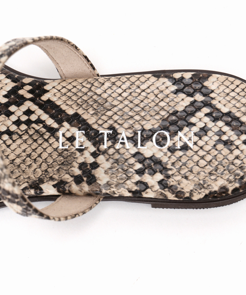 LE TALON(ルタロン)の「《追加2》メタルサムリングサンダル(サンダル・レディース・ナチュラル・X-SMALL/SMALL/MEDIUM/LARGE/X-LARGE)」の14枚目の写真