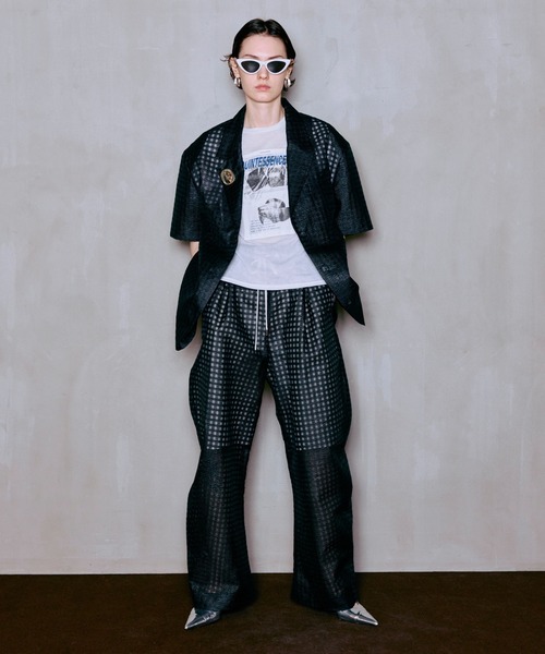 MAISON SPECIAL(メゾンスペシャル)の「QUINTESSENCE Print T-Shirt/QUINTESSENCEプリントTEE(Tシャツ/カットソー・レディース・ピンク/ホワイト/チャコールグレー・FREE)」の8枚目の写真