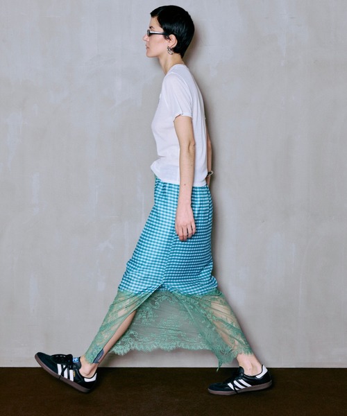 MAISON SPECIAL(メゾンスペシャル)の「QUINTESSENCE Print T-Shirt/QUINTESSENCEプリントTEE(Tシャツ/カットソー・レディース・ピンク/ホワイト/チャコールグレー・FREE)」の5枚目の写真