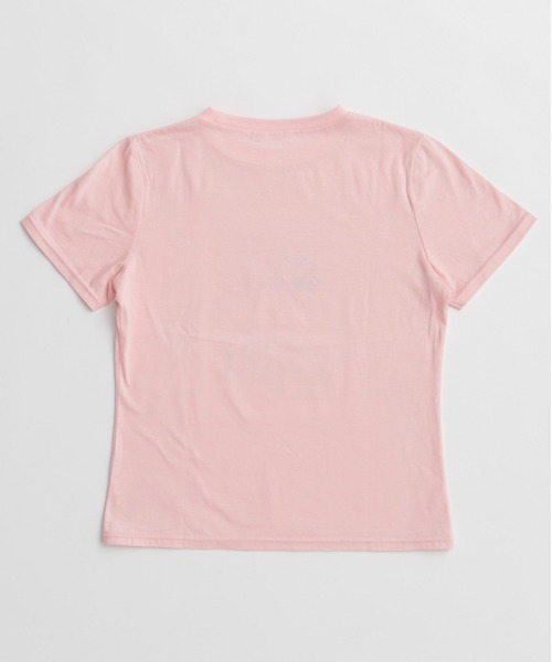 MAISON SPECIAL(メゾンスペシャル)の「QUINTESSENCE Print T-Shirt/QUINTESSENCEプリントTEE(Tシャツ/カットソー・レディース・ピンク/ホワイト/チャコールグレー・FREE)」の16枚目の写真