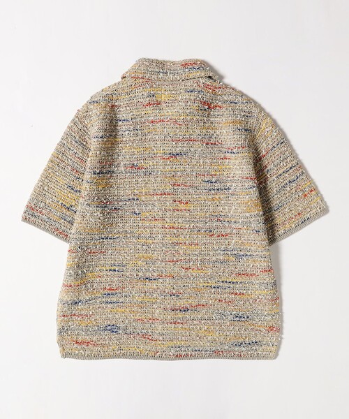 fennica（フェニカ）の「COOHEM / SUMMER TWEED ZIP SHIRT（シャツ/ブラウス・メンズ・ベージュ・LARGE）」の5枚目の写真