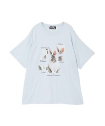 Candy Stripper（キャンディストリッパー）の「RABBIT MONITORING BIG Tシャツ（Tシャツ/カットソー）」
