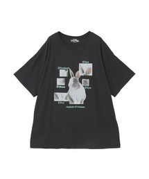 Candy Stripper（キャンディストリッパー）の「RABBIT MONITORING BIG Tシャツ（Tシャツ/カットソー）」