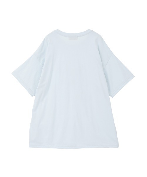 Candy Stripper(キャンディストリッパー)の「RABBIT MONITORING BIG Tシャツ(Tシャツ/カットソー・レディース・ライトブルー/ブラック/オフホワイト・FREE)」の4枚目の写真