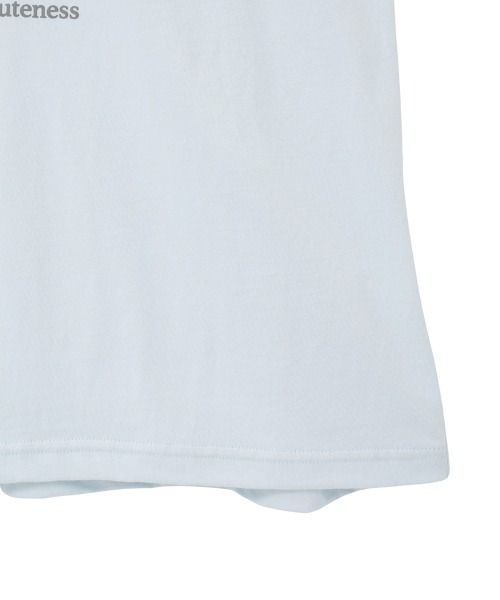 Candy Stripper(キャンディストリッパー)の「RABBIT MONITORING BIG Tシャツ(Tシャツ/カットソー・レディース・ライトブルー/ブラック/オフホワイト・FREE)」の7枚目の写真