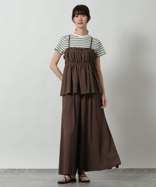 LAKOLE（ラコレ）の「楊柳キャミビスチェ / 657107（キャミソール・レディース・ブラウン/ライトグリーン/チャコール/ブラック・FREE）」の14枚目の写真