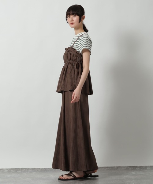 LAKOLE（ラコレ）の「楊柳キャミビスチェ / 657107（キャミソール・レディース・ブラウン/ライトグリーン/チャコール/ブラック・FREE）」の15枚目の写真